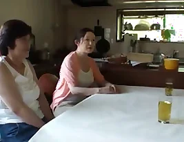 Japanese mom s feet and phallus love making scene.
