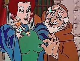 A cartoonesque look back at a girl from 1976.