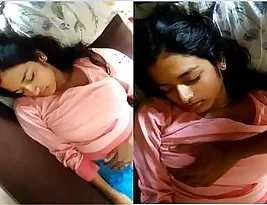 Major hot college girl breast fucking scene with lover