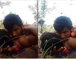 See how a college girl’s lovers video with hot bhabi out in the open.