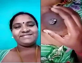 Big-boobed Bhabhi in homemade brunette X-ray.