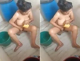 Married man catches his wife in the act with her young and obedient bhabhi.