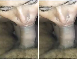 Wife from a small village in India satisfies her husband with a big penis.