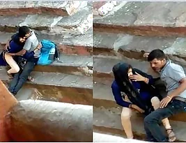 College girl enjoys outdoor sex with devar boyfriend