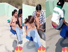 Outdoor sex video of cheating desi lovers surfaces.