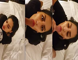 Steamy clip of the hot action between bhabhi and her drunk lover.