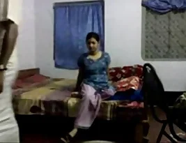 An amateur video of a middle class Indian couple having sex.