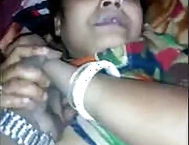 Quiet Indian auntie caught in the act of having sex