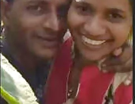 Boyfriend sucks and kisses the boobs of his Indian girlfriend in the woods.