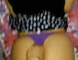 Beautiful Indian woman giving blow job and having sex in doggy style.