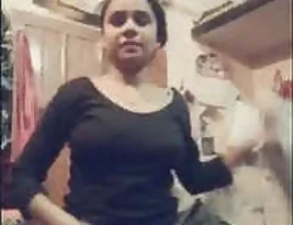 A beautiful Indian girl shares her experience of having her period and showing her private part.