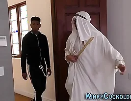 An Arab woman goes to a black man’s penis