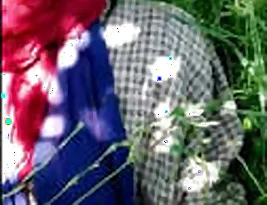Young Kashmiri woman having sex in the woods