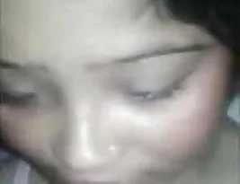 Hot Tamil chick enjoys giving blow job and riding dick