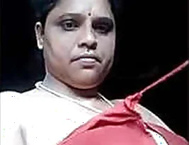 Married woman exposing her breasts and vagina