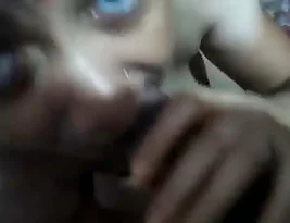 Bhabhi gives blow job and fucked on camera with Hindi dialogue
