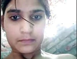 Hot Bengali woman masturbating on camera.