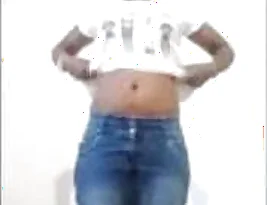 A young woman from Tamil Nadu showing her bra and panties.