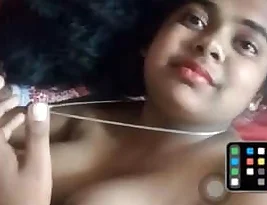 Pretty girl showing her pussy