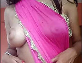Steamy exhibition of the lingerie of the hot Bhabhi in her private part of the body.