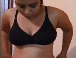 Hot sister-in-law changing clothes after sex and her boyfriend filming it.