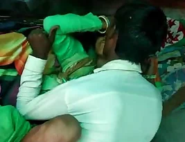A rural Indian woman has sex with two different men