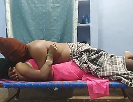 New Indian couple enjoys sensual sex and anal pleasures.