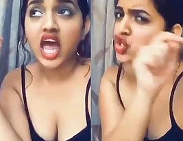 Beautiful Indian woman with perfect bosom