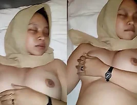 A hijabi teen enjoys having sex and getting dirty