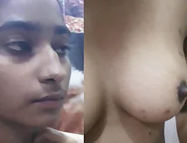 A homemade video of a Indian-American girl sucking and stripping.