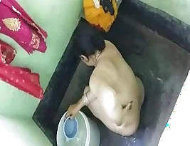 Caught our Indian bride in the bathroom