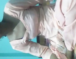A pretty Indian woman exposes her breasts and private part.