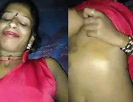Steamy seduction with hot Indian bhabi Randi’s boobs massage scene.