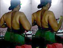 Sexy married woman in lingerie changing her clothes