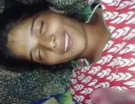 Portion of Indian lover kissing and romance