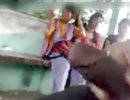 Young Indian man gets a face full of cum from a blow job