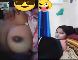 Pretty Jhilmil shows her big melons on VK