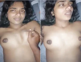 Big-boobed Indian amateur gets poked hard in the anus