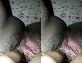 Beautiful Indian woman undressing for her lover, part 3.