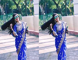 Beautiful Indian woman exposes her breasts in this amateur video (part 2)