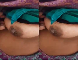 Boob fondling Video of Indian house wife