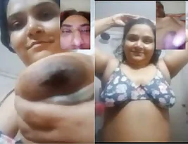 Big boobed paid bhabhi on VK in porn video exclusive desi content