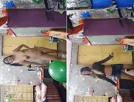 Wife from Bhojpuri dances striptease