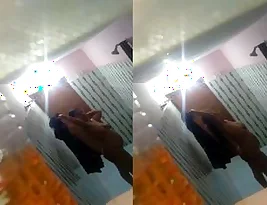 Hidden camera captures amateur Indian bhabhi taking a bath