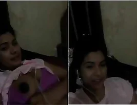Hot s اللهbie in a remote village stripped off her bra to wear a nice one.