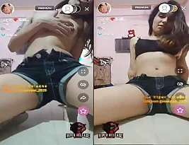 Beautiful girl performing a private show of her sexuality.