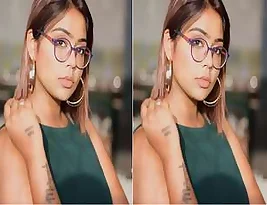 Beautiful Oasi Das in hot erotic act, showing her succulent boobs. Part 2.