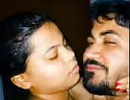 Hot Indian woman in the act of kissing and sex