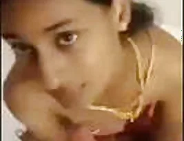 A woman who is easily aroused likes to perform a deep throat job on a man.