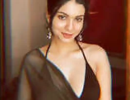 Kanak Mishra beauty in black attire